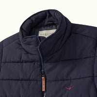 R.M.Williams Mens Patterson Creek Vest (Navy)