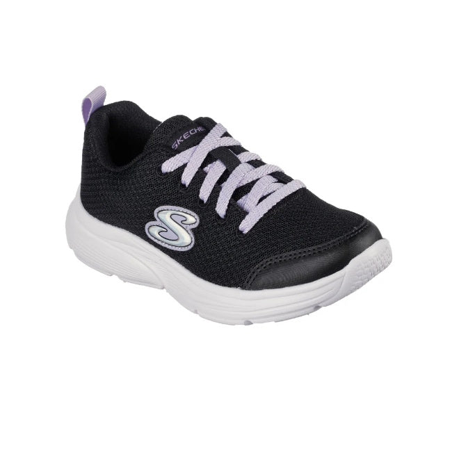 Black skechers outlet for girls