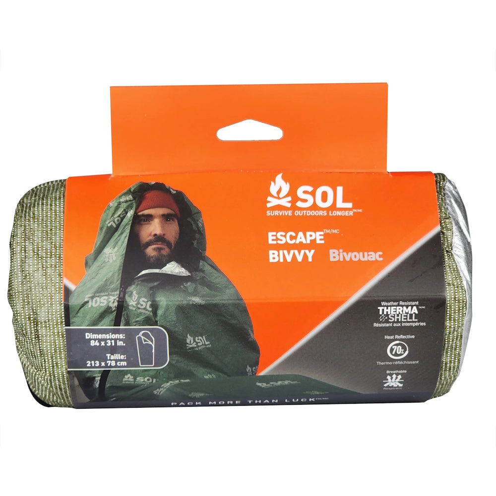 SOL Escape Bivvy with Hood (Green)