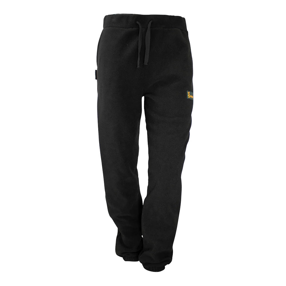 Front view of Spika Men's GO Tracksuit Pants in Black