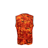 Back view of Spika Ranger Vest in Biarri Blaze Camo