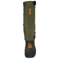Front of Olive Spika Strike Gaiter