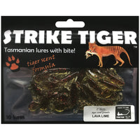 Strike Tiger Lure Bug (2 Inch X 10 Pack) in Lava Lime