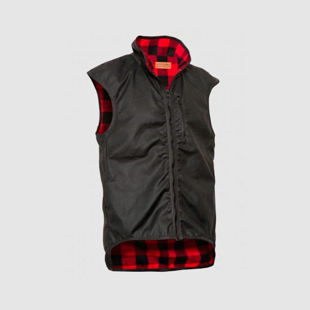 Styx Mill Red Check Province Vest