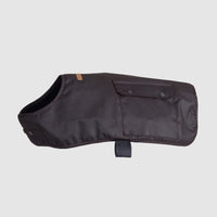 Styx Mill Oilskin Brown Lined Dog Coat