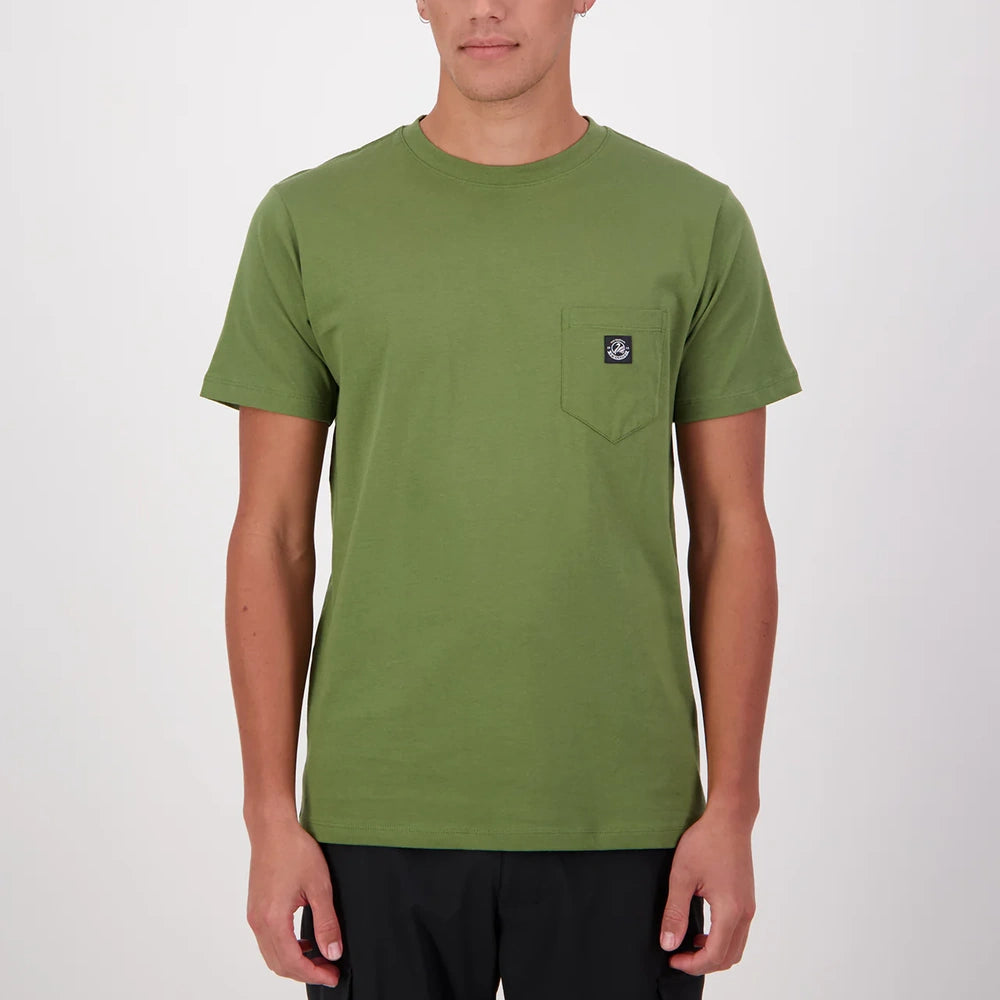 Swanndri Mens Duval V3 Plain Pocket T-Shirt