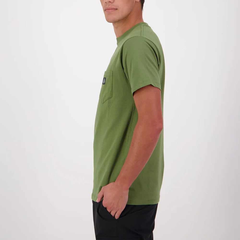 Swanndri Mens Duval V3 Plain Pocket T-Shirt
