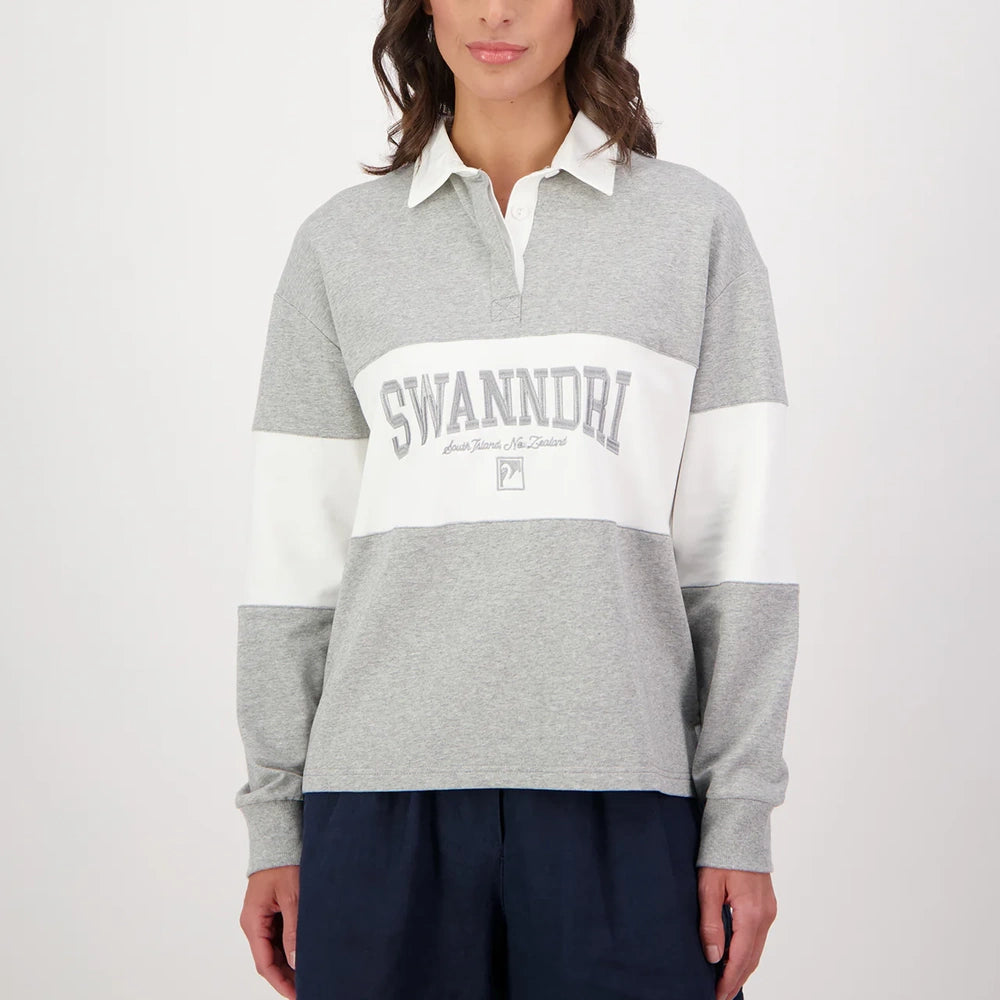 Swanndri Womens Cameron Long Sleeve Rugby Top