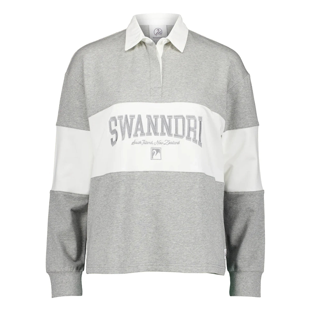 Swanndri Womens Cameron Long Sleeve Rugby Top