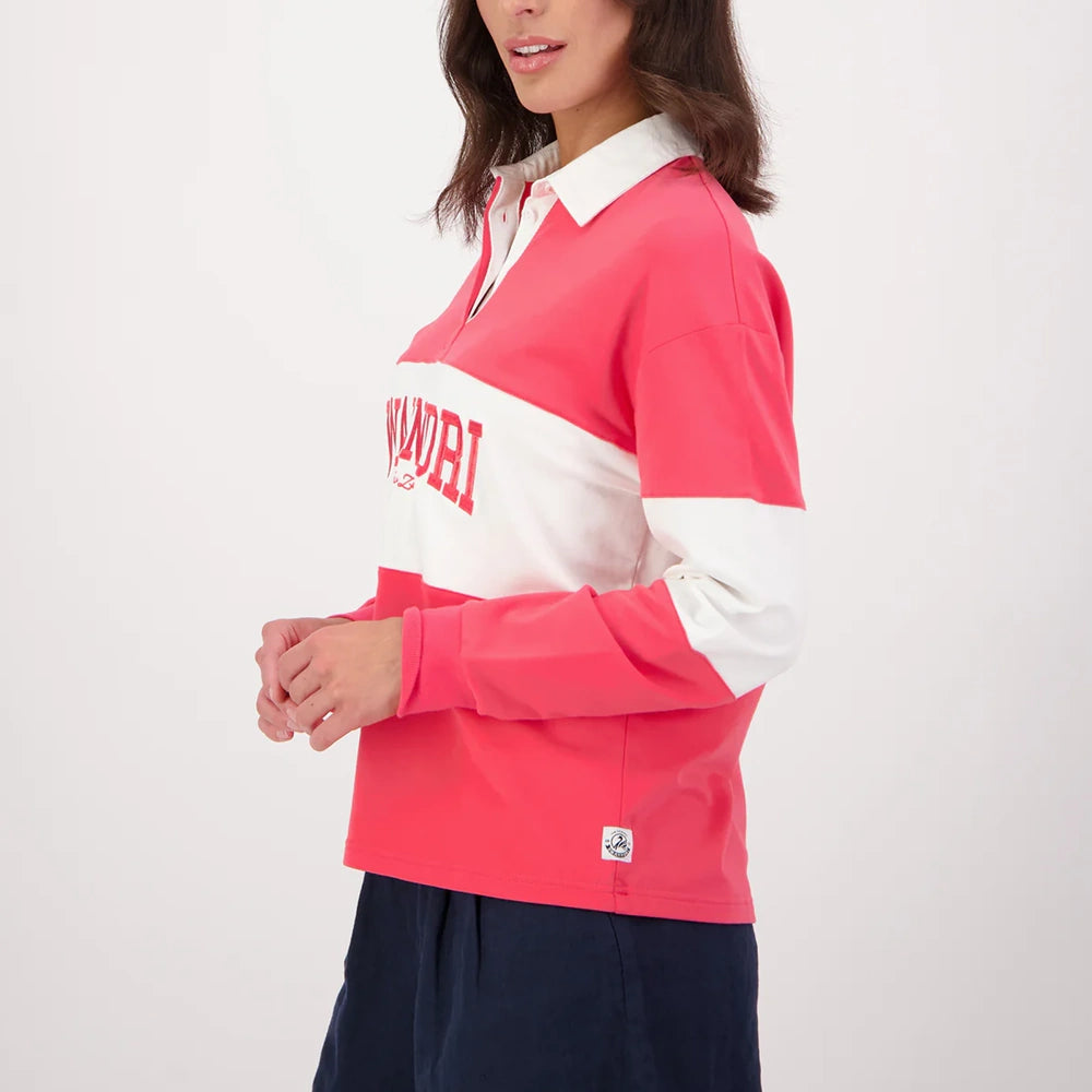 Swanndri Womens Cameron Long Sleeve Rugby Top