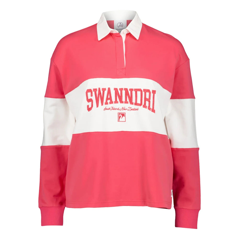 Swanndri Womens Cameron Long Sleeve Rugby Top