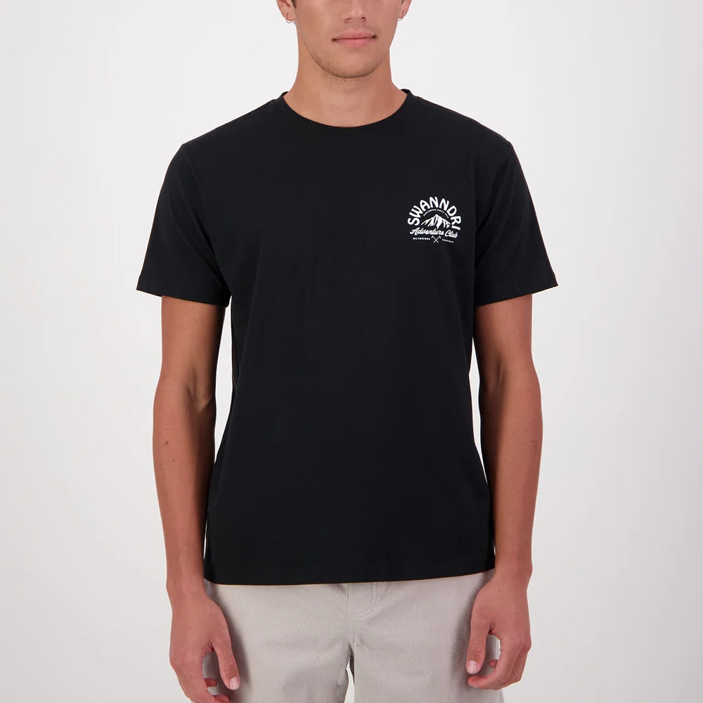 Swanndri Mens Mountain Top Printed T-Shirt
