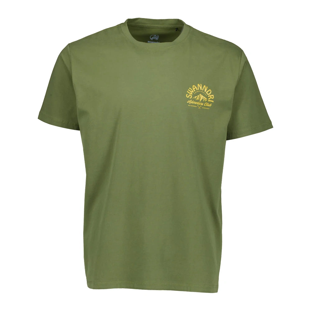 Swanndri Mens Mountain Top Printed T-Shirt