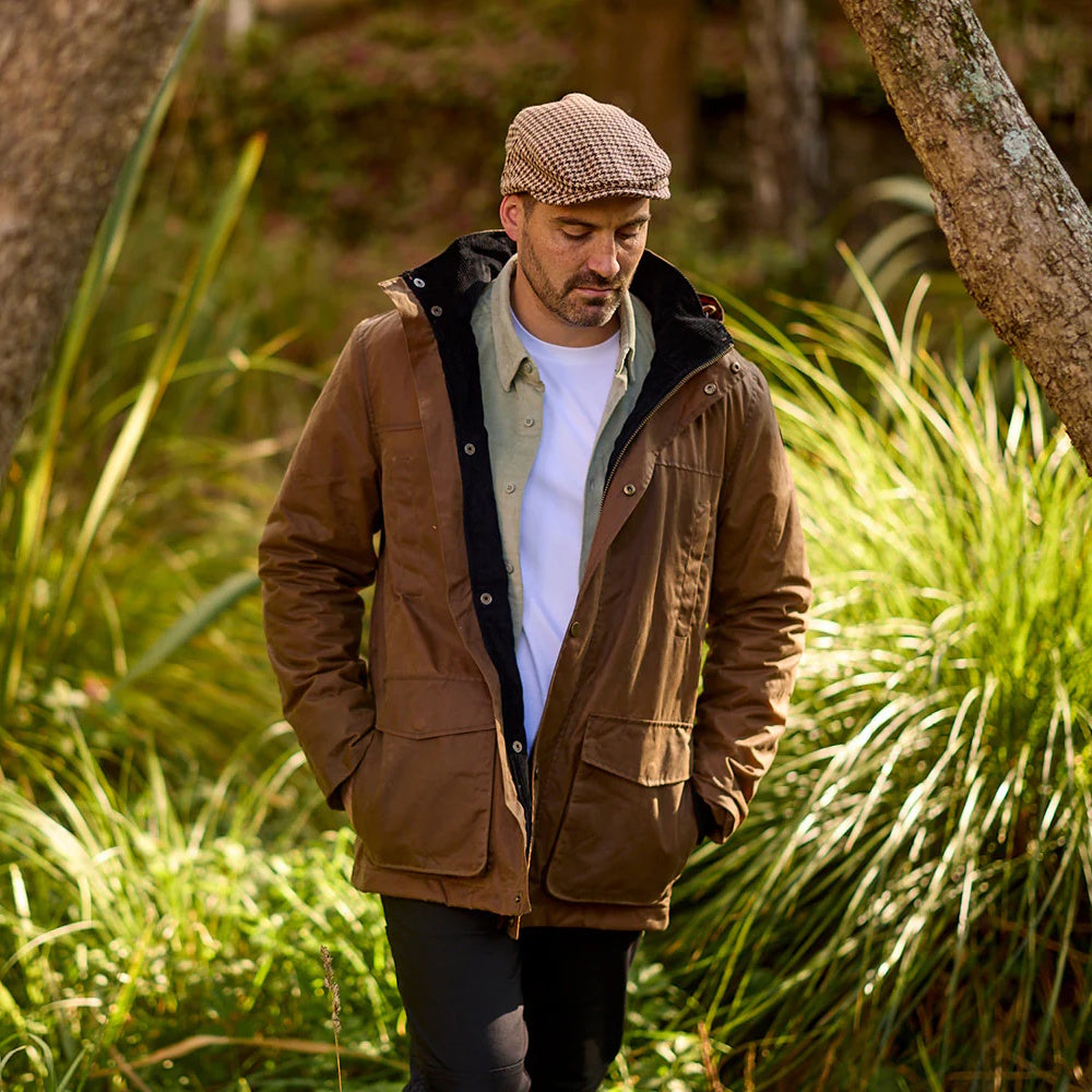 Swanndri Bristol Flat Cap