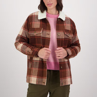 Swanndri Womens Kaituna Sherpa Jacket