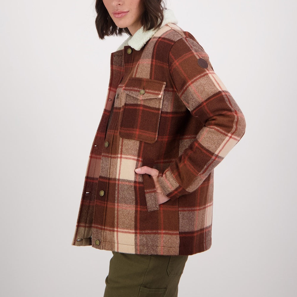 Swanndri Womens Kaituna Sherpa Jacket