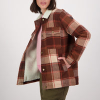Swanndri Womens Kaituna Sherpa Jacket