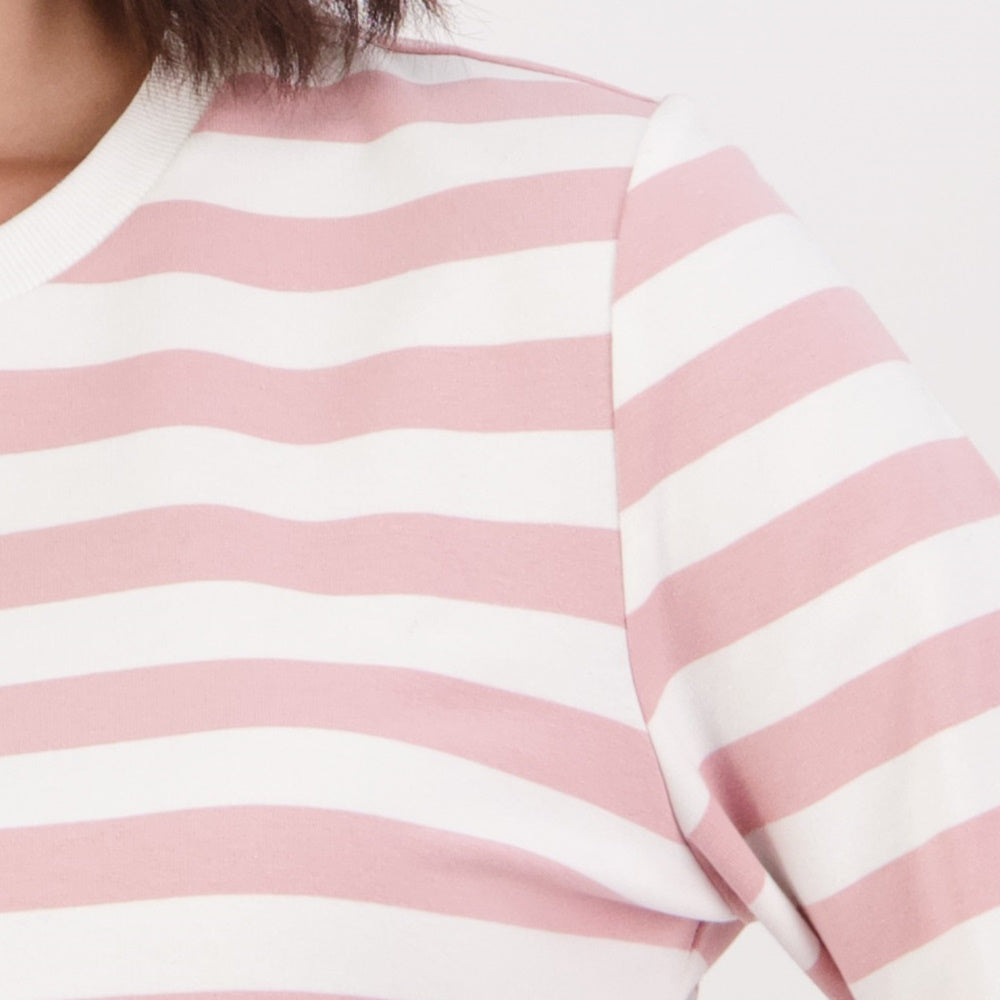 Swanndri Womens Papamoa Long Sleeve Stripe T-Shirt