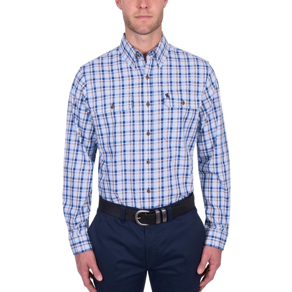 Thomas Cook Mens Thomas Check Long Sleeve Shirt