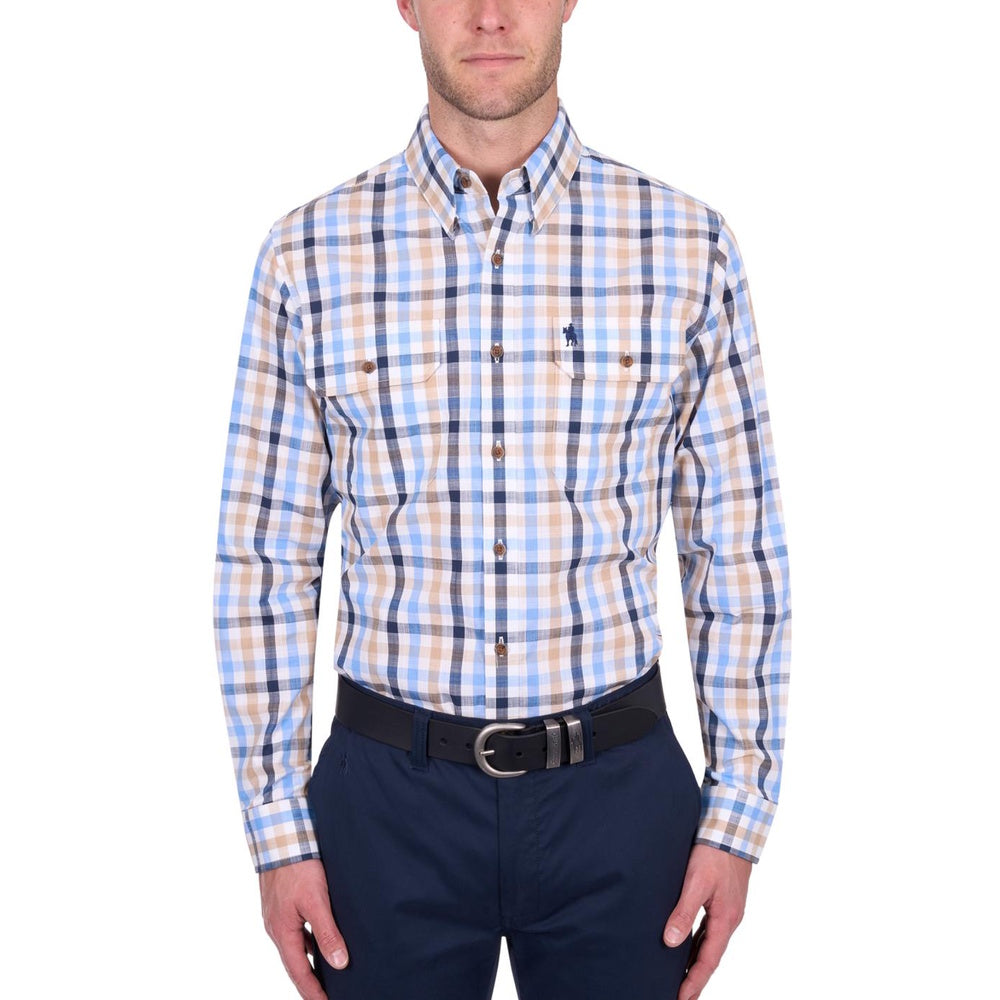 Thomas Cook Mens Jesse Check Long Sleeve Shirt