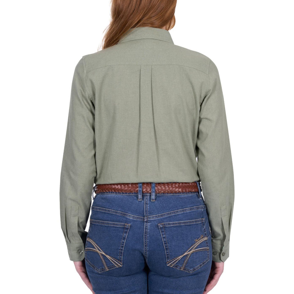 Thomas Cook Womens Blake Linen Long Sleeve Shirt