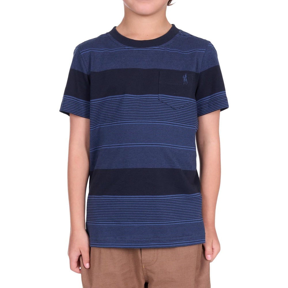 Thomas Cook Boys Edward Stripe Short Sleeve Tee