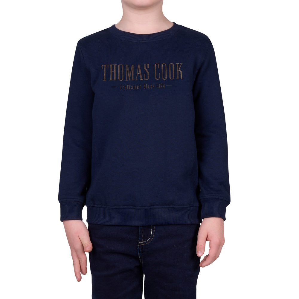 Front of Navy Thomas Cook Boys Thomas Crew