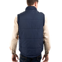 Back of Navy Thomas Cook Men's Hawkesbury River Vest