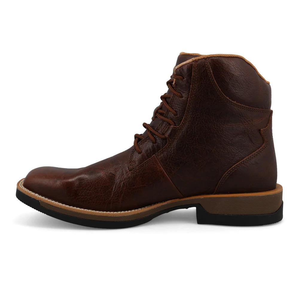 Twisted X Mens 6 Inch Tech X1 Zip Side Boots