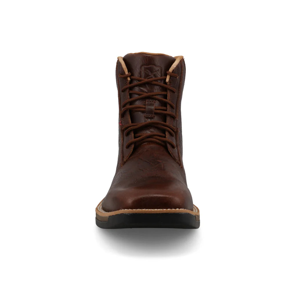 Twisted X Mens 6 Inch Tech X1 Zip Side Boots