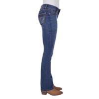 Wrangler® Womens Mid Rise Boot Cut Jeans