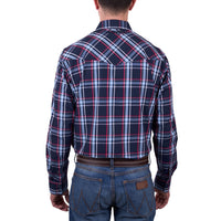 Wrangler® Mens Hugo Logo Long Sleeve Shirt