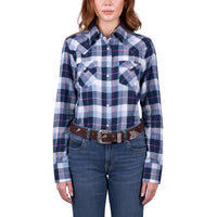 Wrangler® Womens Lorna Long Sleeve Shirt