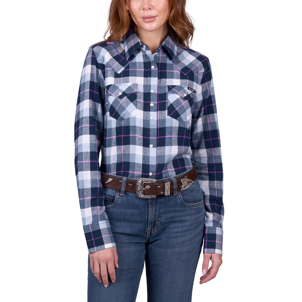 Wrangler® Womens Lorna Long Sleeve Shirt