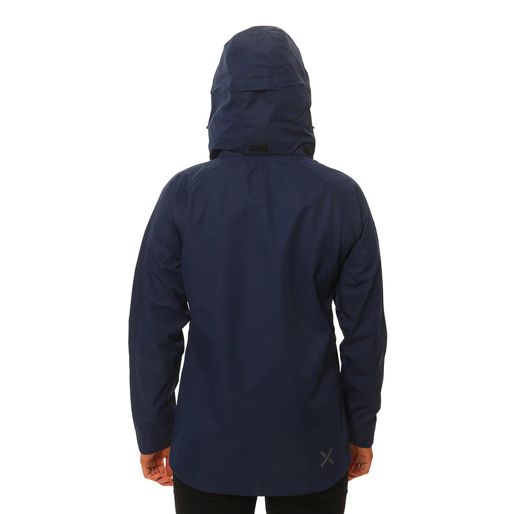 Back of XTM Ladies Kimberley Jacket in Navy