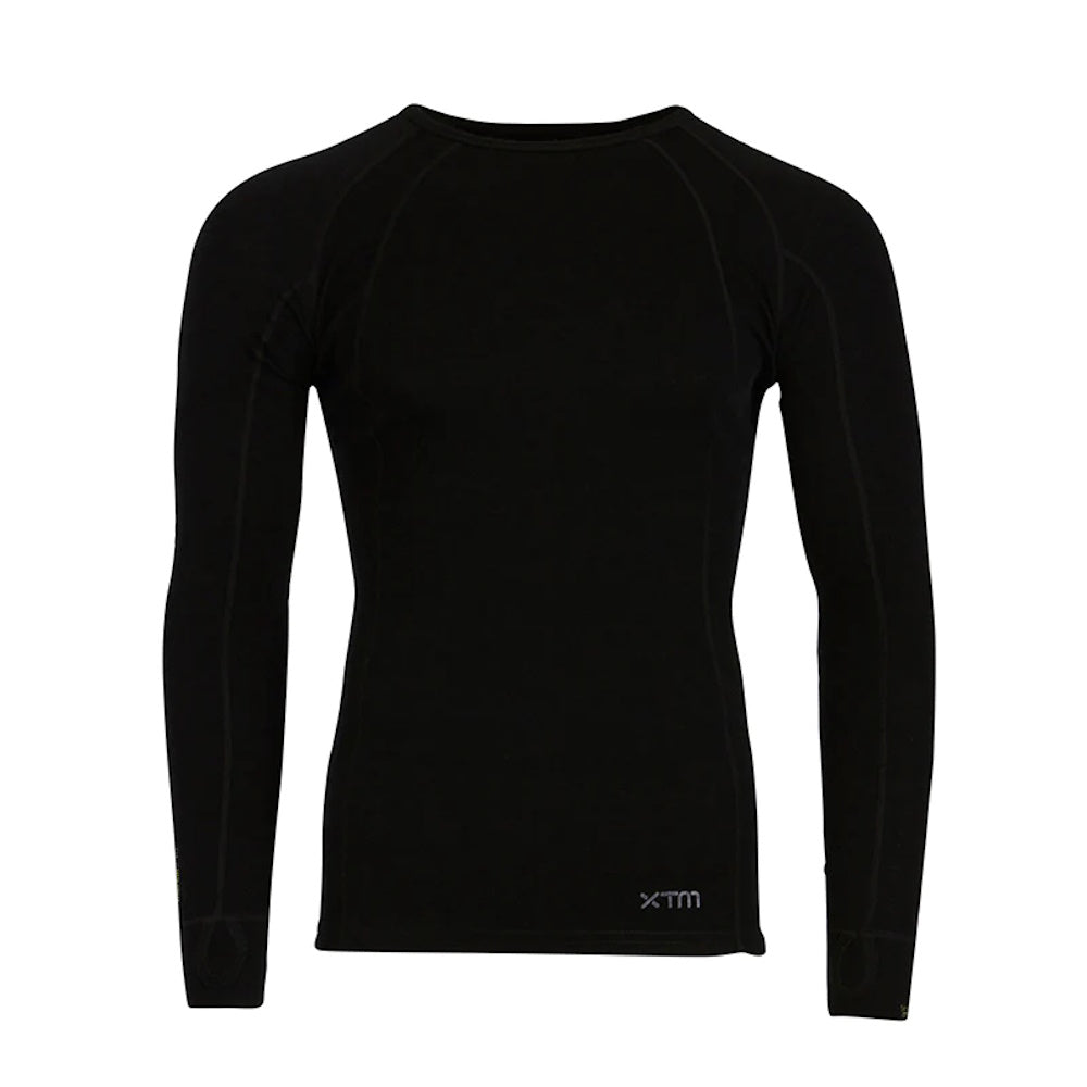 XTM Mens Merino Top in Black