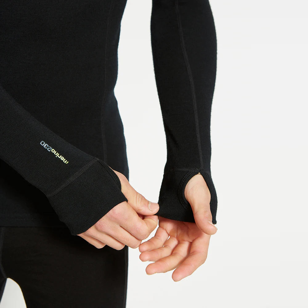 Close up of XTM Mens Merino Top