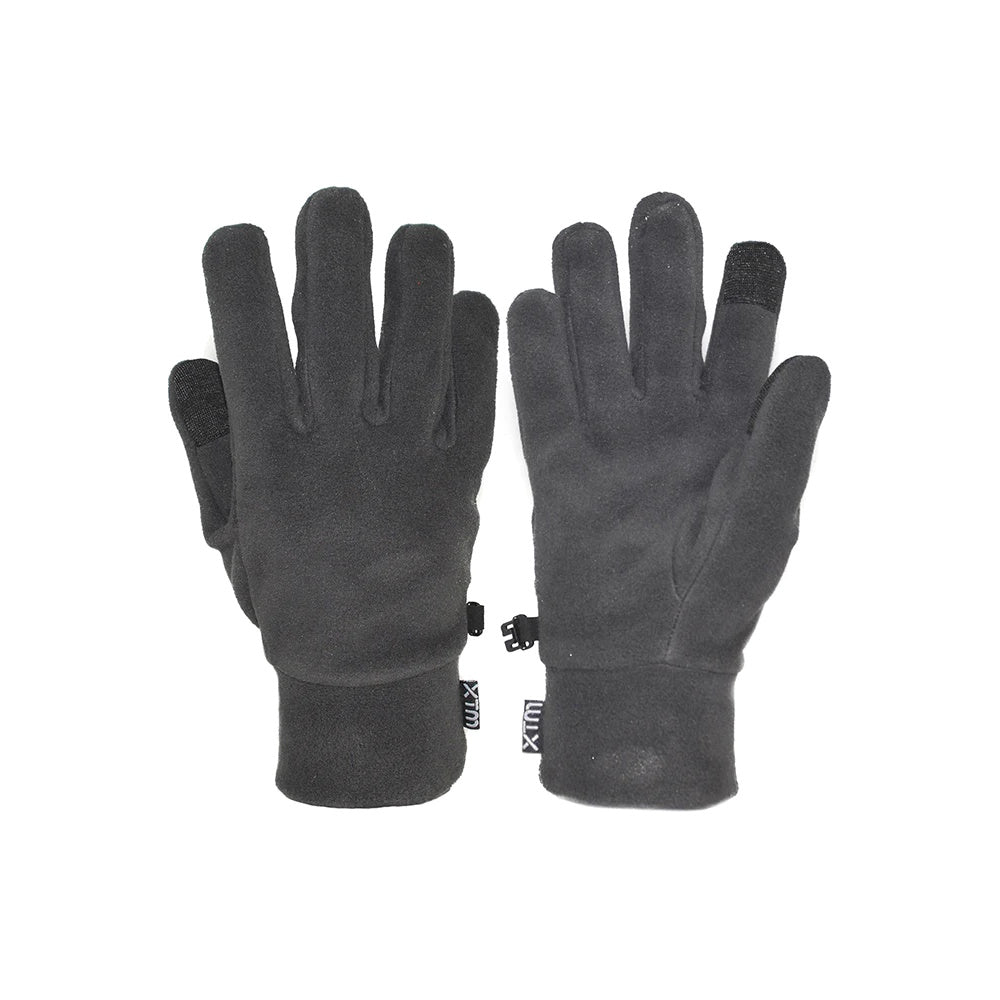 XTM Mens Muse Fleece Gloves in Charcoal