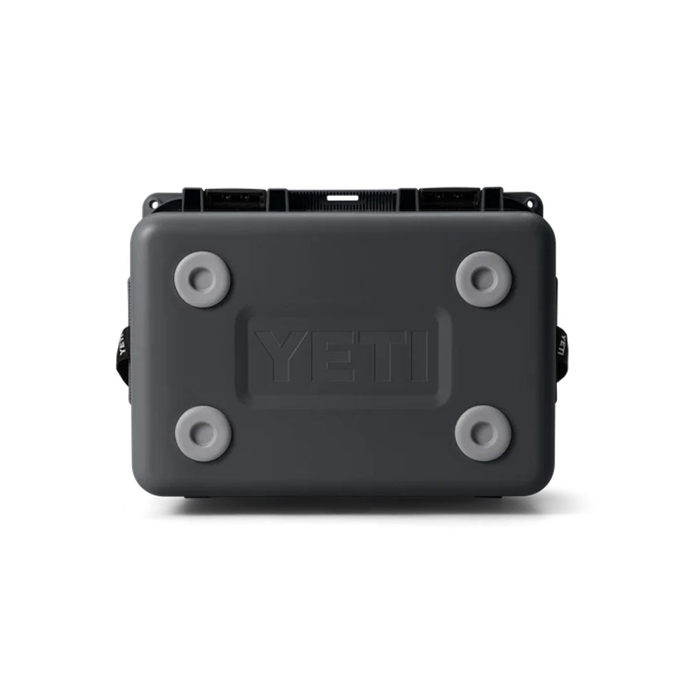 Bottom of Charcoal Yeti LoadOut GoBox 30 Gear Case