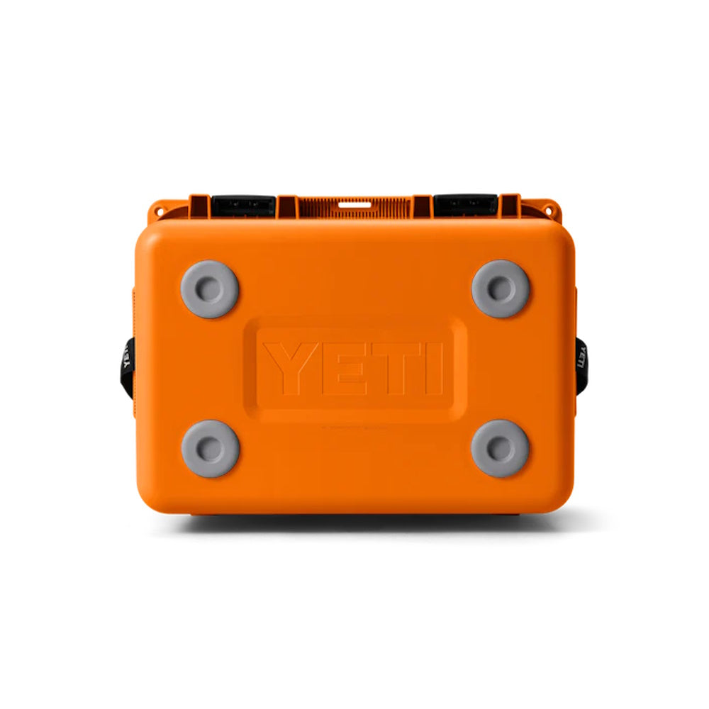 Bottom of Orange Yeti LoadOut GoBox 30 Gear Case