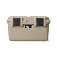 Front of Tan Yeti LoadOut GoBox 30 Gear Case