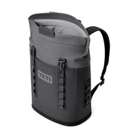 Open Charcoal Yeti Hopper M12 Soft Backpack Cooler