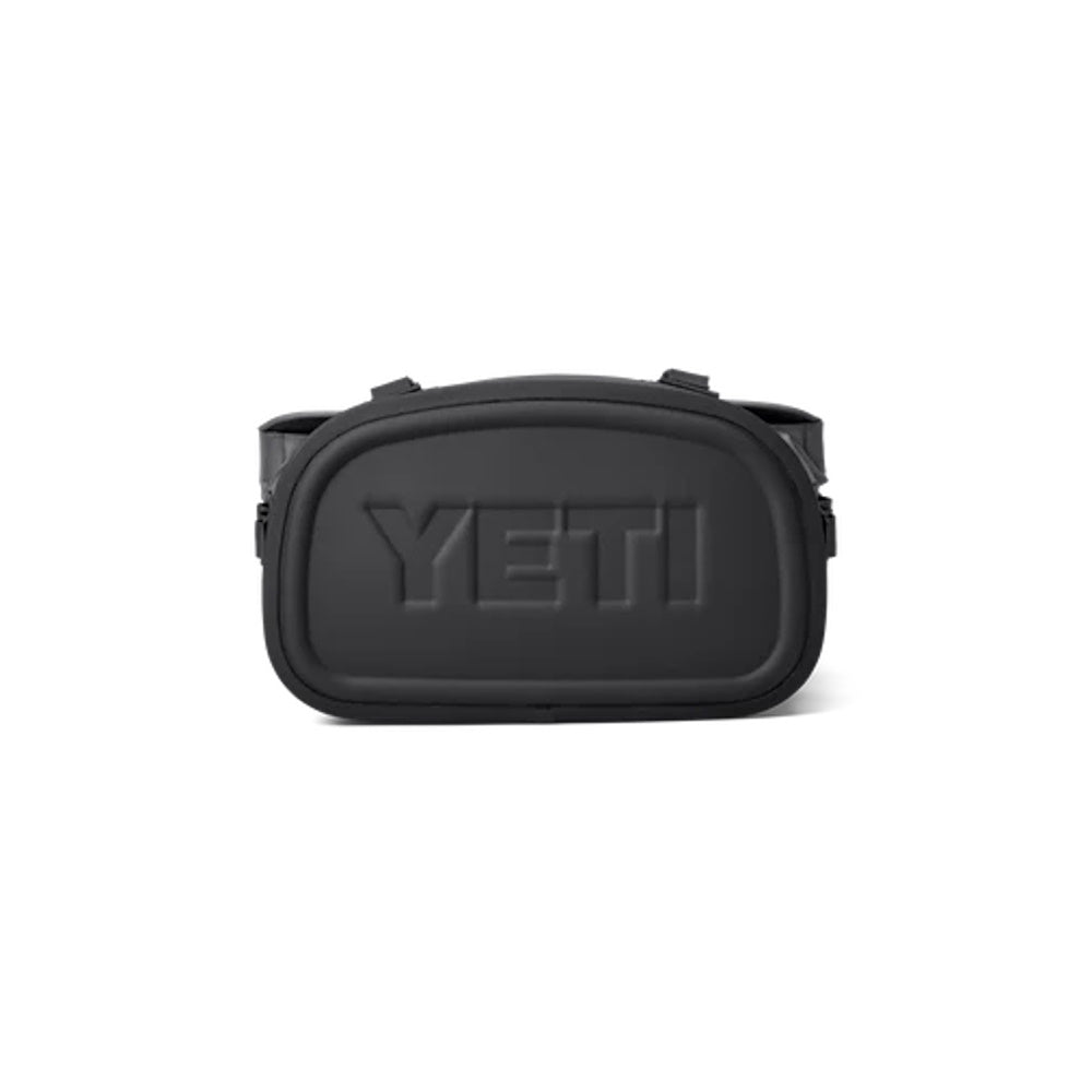 Bottom of Charcoal Yeti Hopper M12 Soft Backpack Cooler