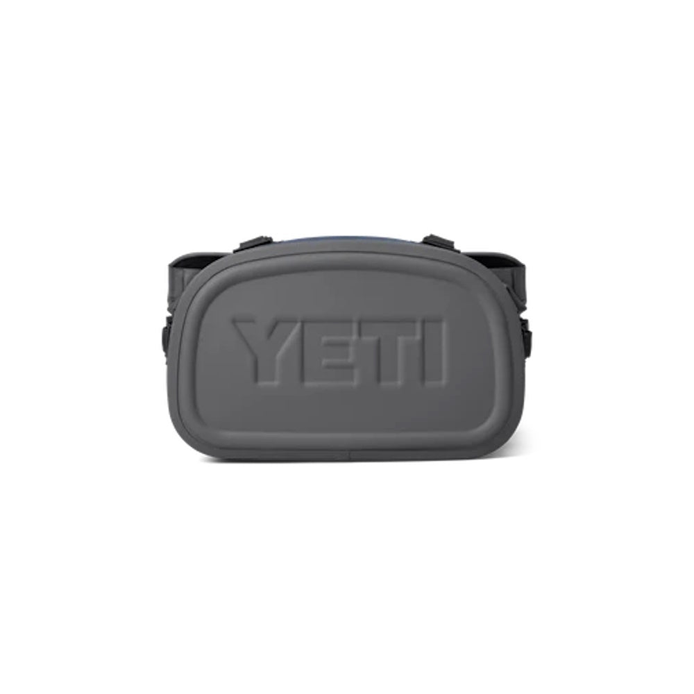 Bottom of Navy Yeti Hopper M12 Soft Backpack Cooler
