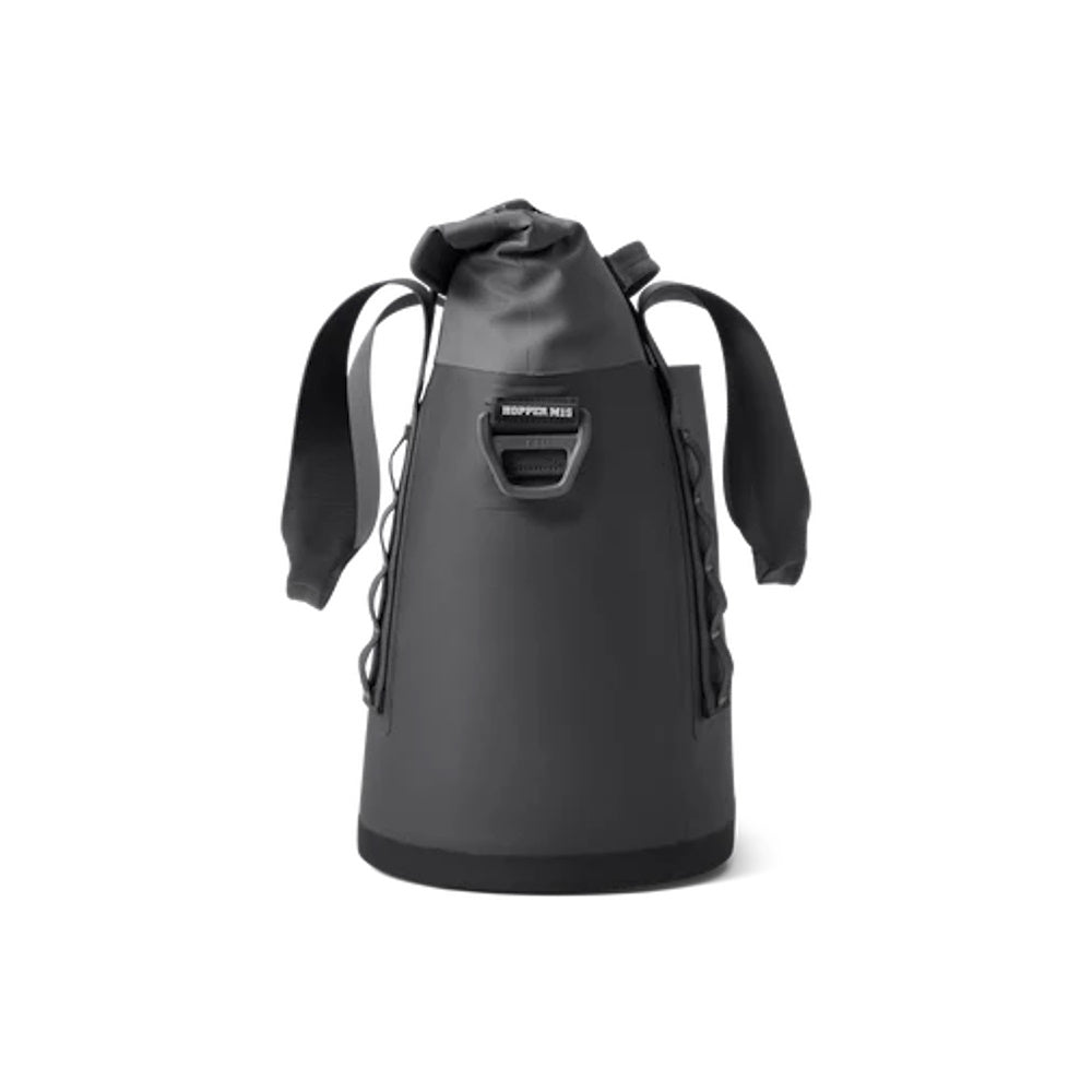 Side of Charcoal Yeti Hopper M15 Soft Cooler