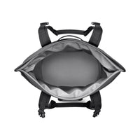Top down of open Yeti Hopper M15 Soft Cooler