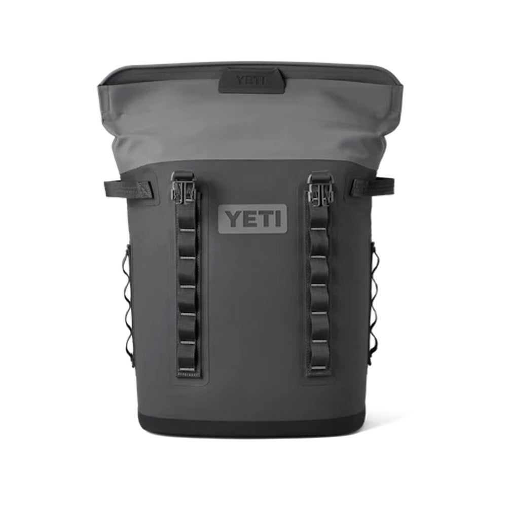 Front of Charcoal Yeti Hopper M20 Backpack