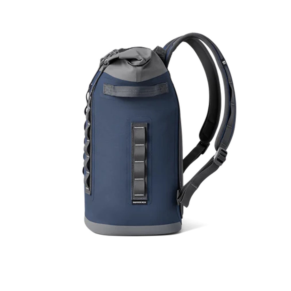 Side of Navy Yeti Hopper M20 Backpack