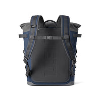 Back of Yeti Hopper M20 Backpack in Navy
