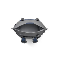 Top down of open Navy Yeti Hopper M20 Backpack